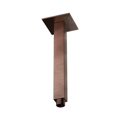 Jaquar Ceiling Mounted Square 200 mm Shower Arm SHA-ACR-457L200 - Antique Copper