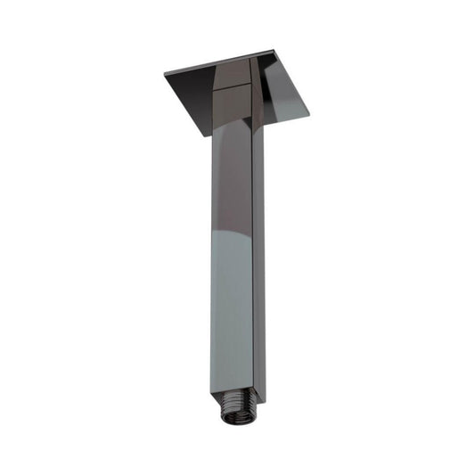 Jaquar Ceiling Mounted Square 200 mm Shower Arm SHA-BCH-457L200 - Black Chrome