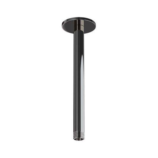 Jaquar Ceiling Mounted Round 280 mm Shower Arm SHA-BCH-475L280 - Black Chrome