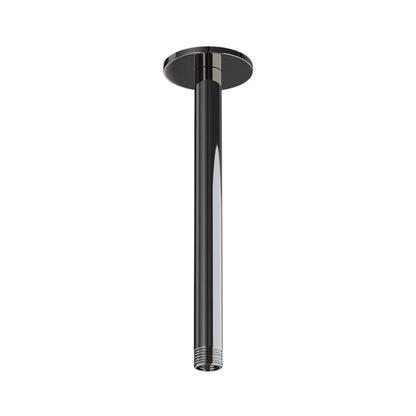 Jaquar Ceiling Mounted Round 450 mm Shower Arm SHA-BCH-475L450 - Black Chrome