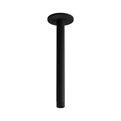 Jaquar Ceiling Mounted Round 280 mm Shower Arm SHA-BLM-475L280 - Black Matt