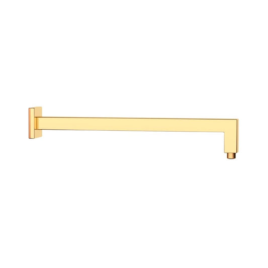 Jaquar Wall Mounted Square 400 mm Shower Arm SHA-GBP-455L400 - Gold Matt PVD