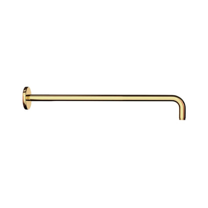 Jaquar Wall Mounted Round 600 mm Shower Arm SHA-GBP-479L600 - Gold Matt PVD