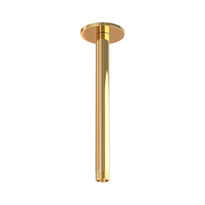 Jaquar Ceiling Mounted Round 100 mm Shower Arm SHA-GLD-475L100 - Full Gold