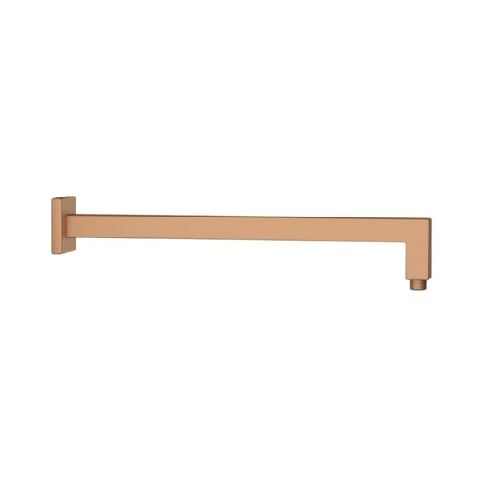 Jaquar Wall Mounted Square 400 mm Shower Arm SHA-GMP-455L400 - Gold Bright PVD