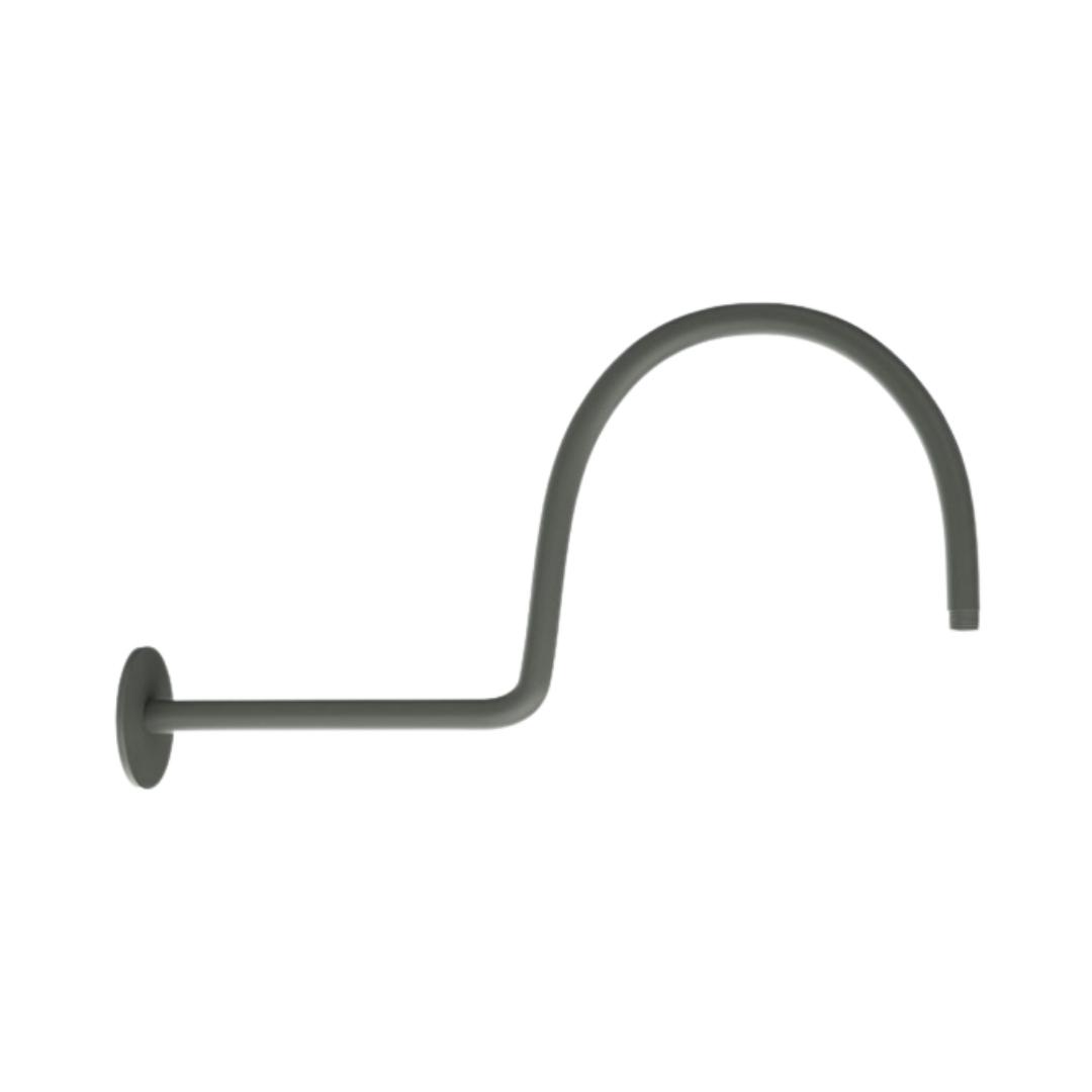 Jaquar Wall Mounted Round 460 mm Shower Arm SHA-GRF-485 - Graphite