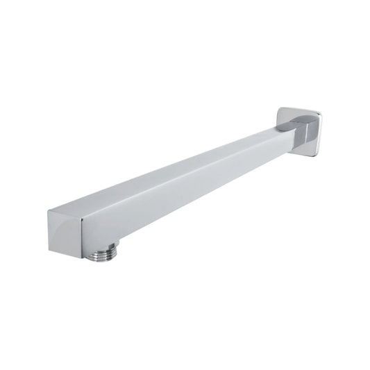 Hindware Wall Mounted Square 457 mm Shower Arm F160158 - Chrome