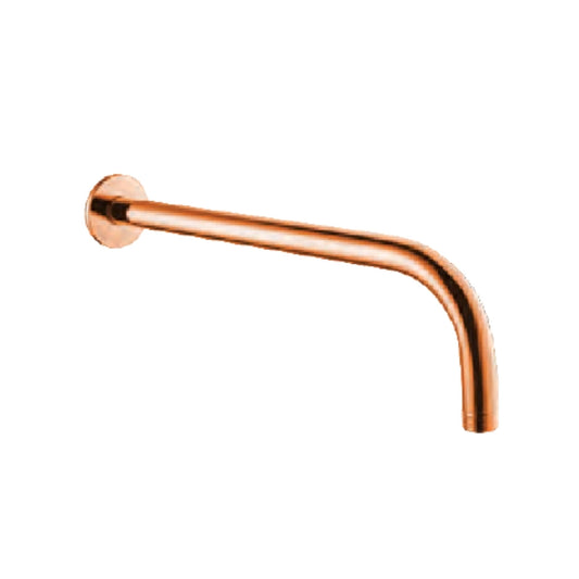 Hindware Wall Mounted Round 380 mm Shower Arm F160163RGD - Rose Gold