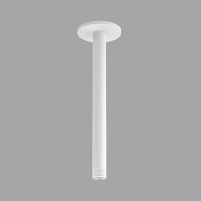 Jaquar Ceiling Mounted Round 450 mm Shower Arm SHA-WHM-475L450 - White Matt