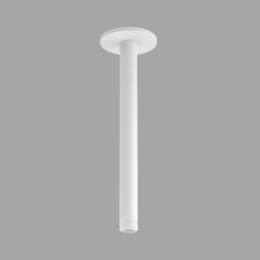 Jaquar Ceiling Mounted Round 450 mm Shower Arm SHA-WHM-475L450 - White Matt