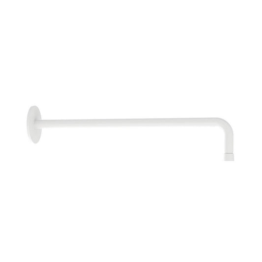 Jaquar Wall Mounted Round 450 mm Shower Arm SHA-WHM-479L450 - White Matt