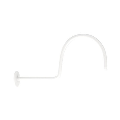 Jaquar Wall Mounted Round 460 mm Shower Arm SHA-WHM-485 - White Matt