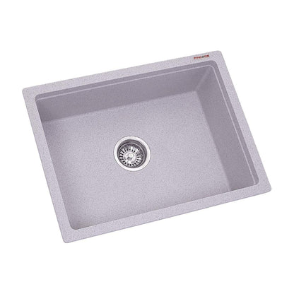 Sincore Quartz Sink ARIEL BIG ( 21 x 18 inches )  -  Dotted Black