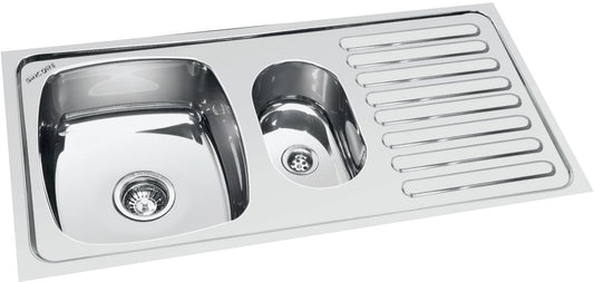 Sincore Stainless Steel Sink Premium Series SAFFRON ( 40 x 20 inches ) - Matt