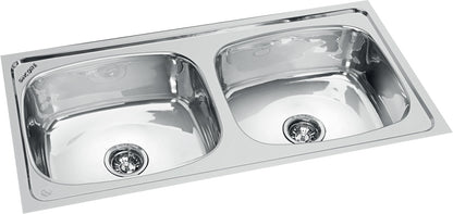 Sincore Stainless Steel Sink Premium Series SAPPHIRE MEDIUM ( 40 x 20 inches ) - Glossy