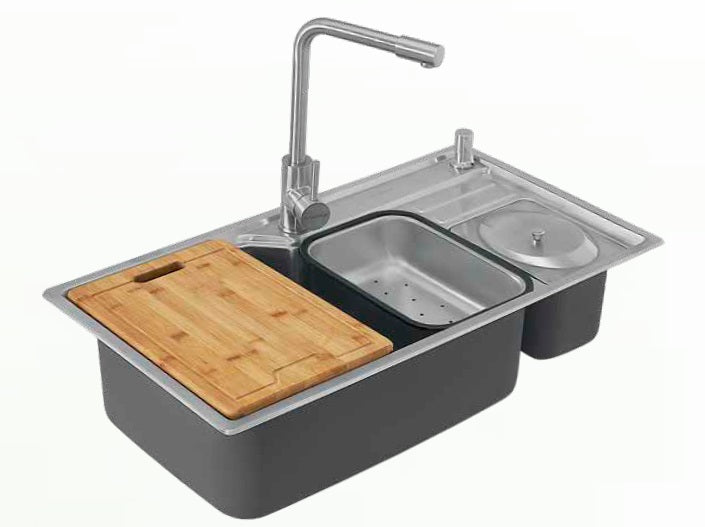 Sincore Stainless Steel Sink Hand Crafted Series SAVVY ( 30 x 17 inches ) - Matt
