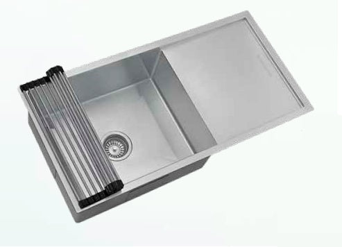 Sincore Stainless Steel Sink Hand Crafted Series SOLITAIRE MEDIUM ( 40 x 20 inches ) - Matt