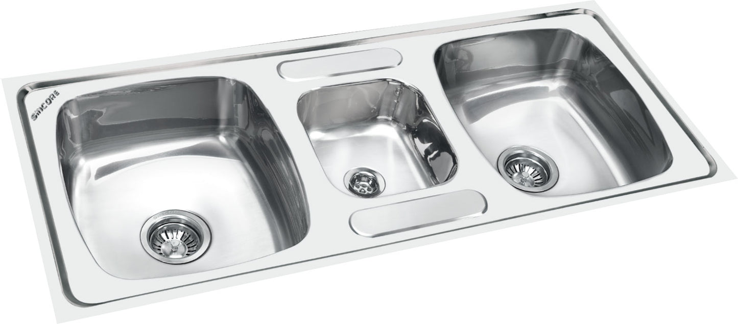 Sincore Stainless Steel Sink Premium Series SONATA ( 45 x 20 inches ) - Matt
