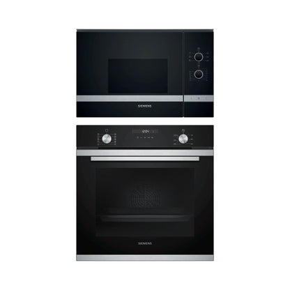 Siemens Built In Oven iQ500 HB237ABR0Z + Siemens Built-In Microwave IQ300 Series BE550LMR0I