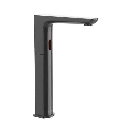 Jaquar Table Mounted Tall Boy Sensor Basin Tap Kubix Prime SNR 35017PM - Black Chrome - DC Operated