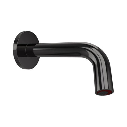 Jaquar Wall Mounted Sensor Basin Mixer Blush SNR 51443PK - Black Chrome - DC Operated