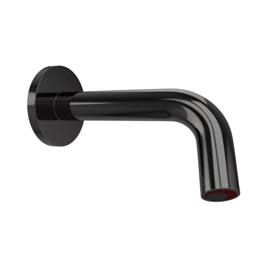 Jaquar Wall Mounted Sensor Basin Mixer Blush SNR 51443PK - Black Chrome - DC Operated