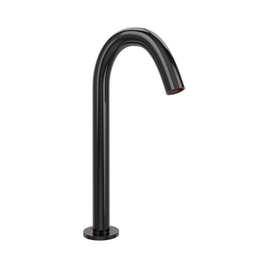 Jaquar Table Mounted Tall Boy Sensor Basin Mixer Blush SNR 51449PK - Black Chrome - DC Operated
