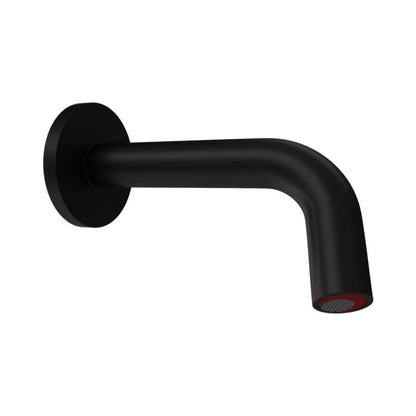 Jaquar Wall Mounted Sensor Basin Tap Blush SNR 51443 - Black Matt - DC Operated