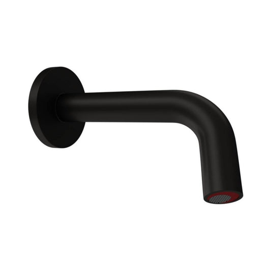 Jaquar Wall Mounted Sensor Basin Mixer Blush SNR 51443PK - Black Matt - DC Operated