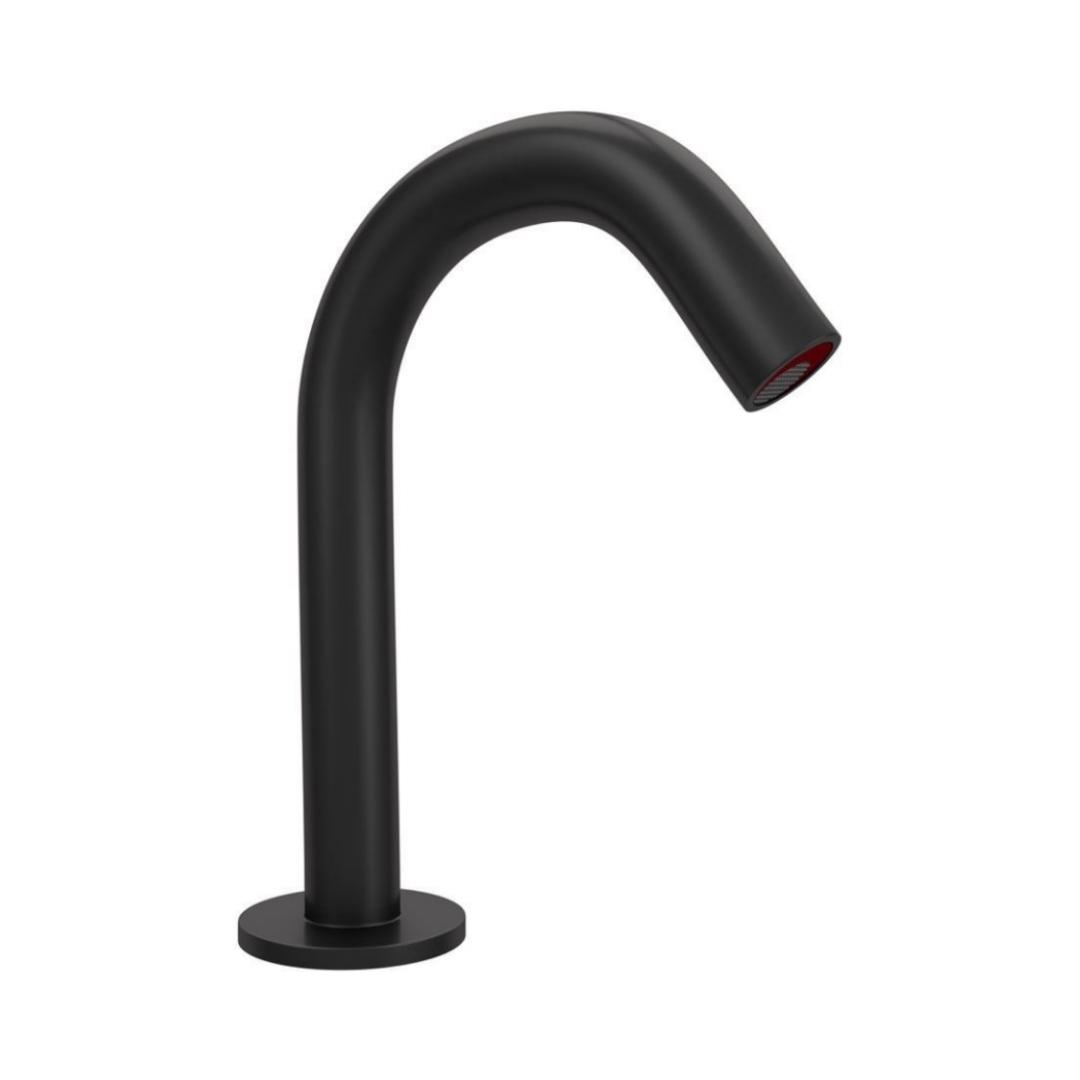 Jaquar Table Mounted Regular Sensor Basin Mixer Blush SNR 51445PK - Black Matt - DC Operated