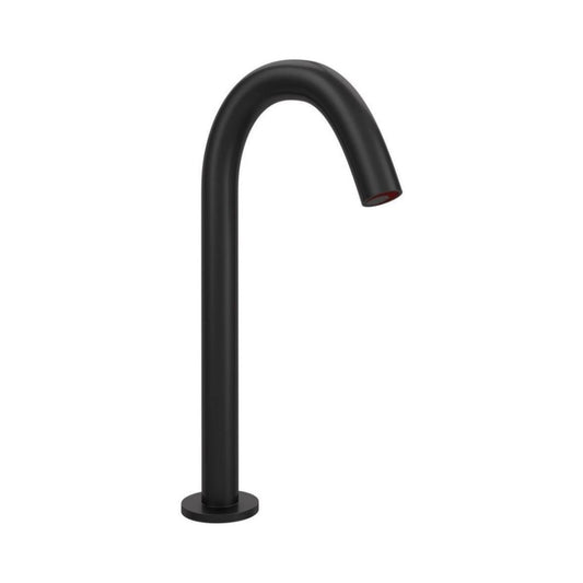 Jaquar Table Mounted Tall Boy Sensor Basin Mixer Blush SNR 51449PK - Black Matt - DC Operated