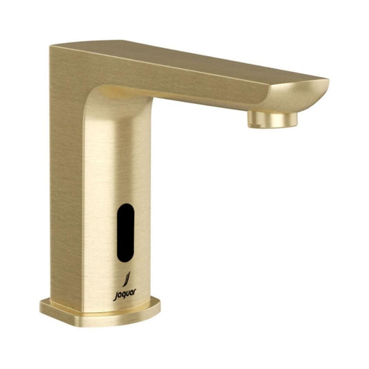 Jaquar Table Mounted Regular Sensor Basin Mixer Kubix Prime SNR 35019PMPK - Gold Dust - DC Operated
