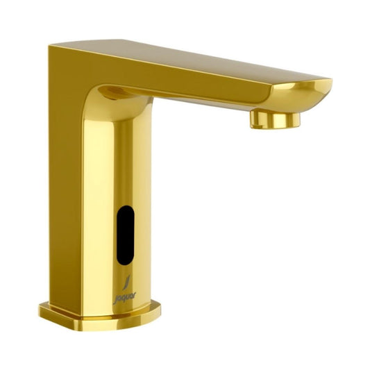 Jaquar Table Mounted Regular Sensor Basin Tap Kubix Prime SNR 35019PM - Full Gold - DC Operated