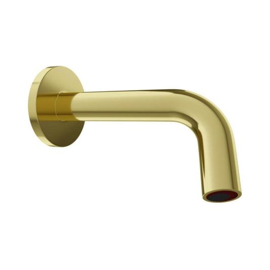 Jaquar Wall Mounted Sensor Basin Mixer Blush SNR 51443PK - Full Gold - DC Operated