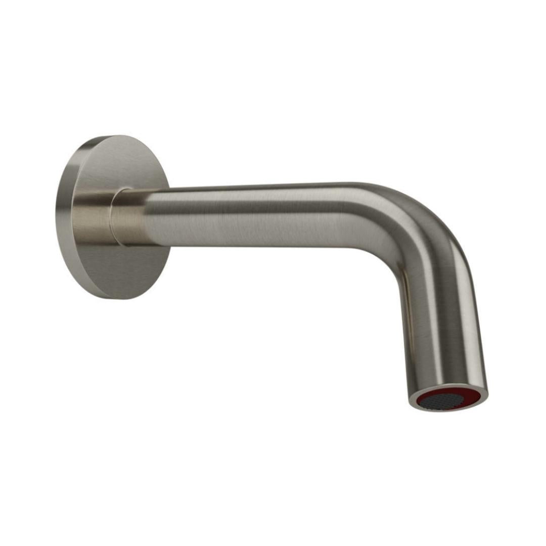Jaquar Wall Mounted Sensor Basin Tap Blush SNR 51443 - Stainless Steel - DC Operated