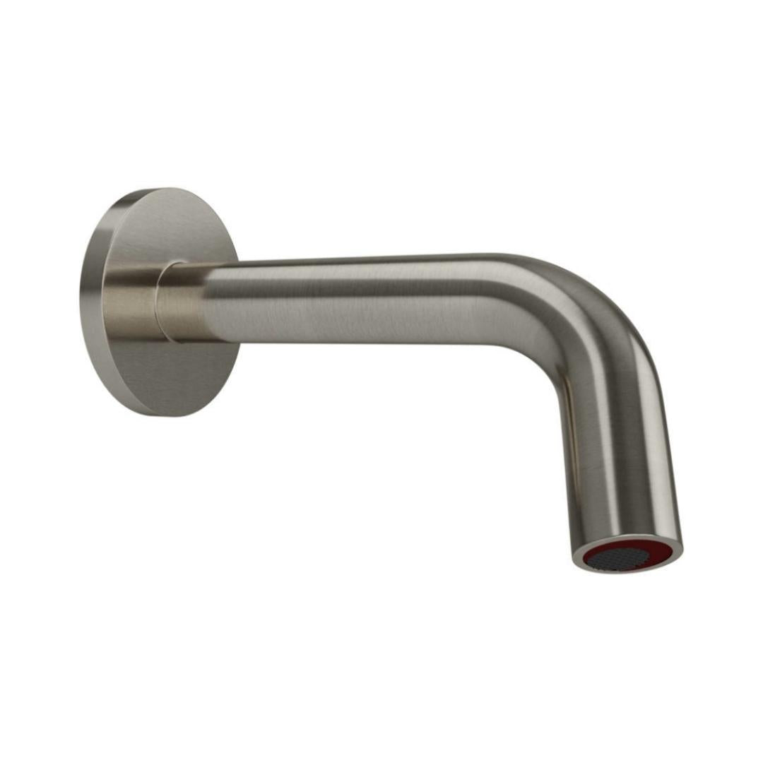 Jaquar Wall Mounted Sensor Basin Mixer Blush SNR 51443PK - Stainless Steel - DC Operated