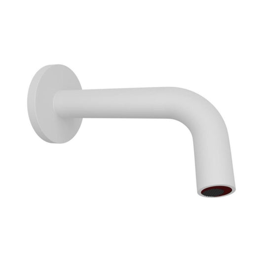 Jaquar Wall Mounted Sensor Basin Tap Blush SNR 51443 - White Matt - DC Operated