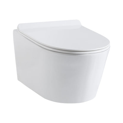 Hindware Wall Mounted White Closet WC Splendor Neo 92574 WHITE with P-Trap