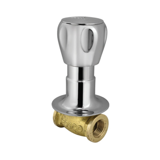 Essco Basin Area Stop Valve Sumthing Special SQT-CHR-514AKN - Chrome