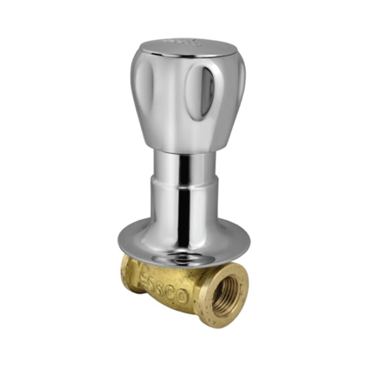 Essco Basin Area Stop Valve Sumthing Special SQT-CHR-514CKN - Chrome