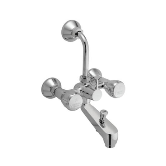 Essco 3 Way Wall Mixer Sumthing Special SQT-CHR-519KN - Chrome Finish