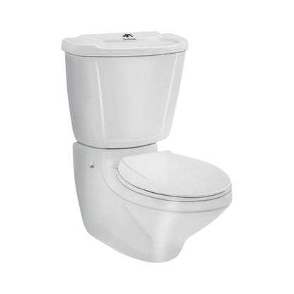 Hindware Extended Wall Mounted White 2 Piece WC Studio 20058 WHITE with P-Trap