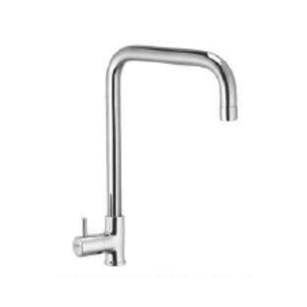 Cavier Table Mounted Regular Kitchen Sink Tap Selway SW-48-137 with Swinging Spout in Chrome Finish