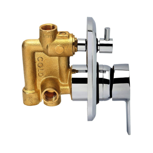 Parryware 3 Inlet Diverter Valve Crust T9969A1 - Chrome