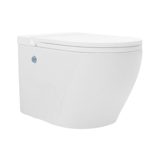 Hindware Wall Mounted White Closet WC Tankless S1 Ewc 92591 WHITE with P-Trap