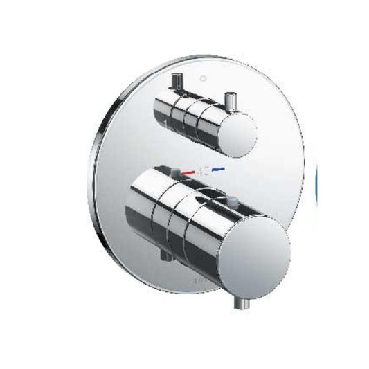 Toto 2 Way Thermostatic Diverter Concealed Thermostat TBV01408B - Chrome Finish