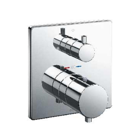 Toto 2 Way Thermostatic Diverter Concealed Thermostat TBV02403B - Chrome Finish