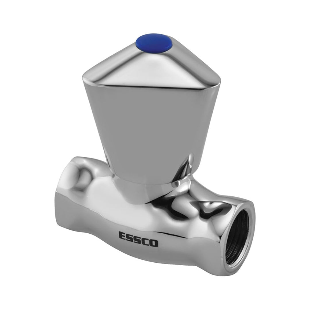Essco Basin Area Stop Valve Tropical TQT-CHR-513B - Chrome