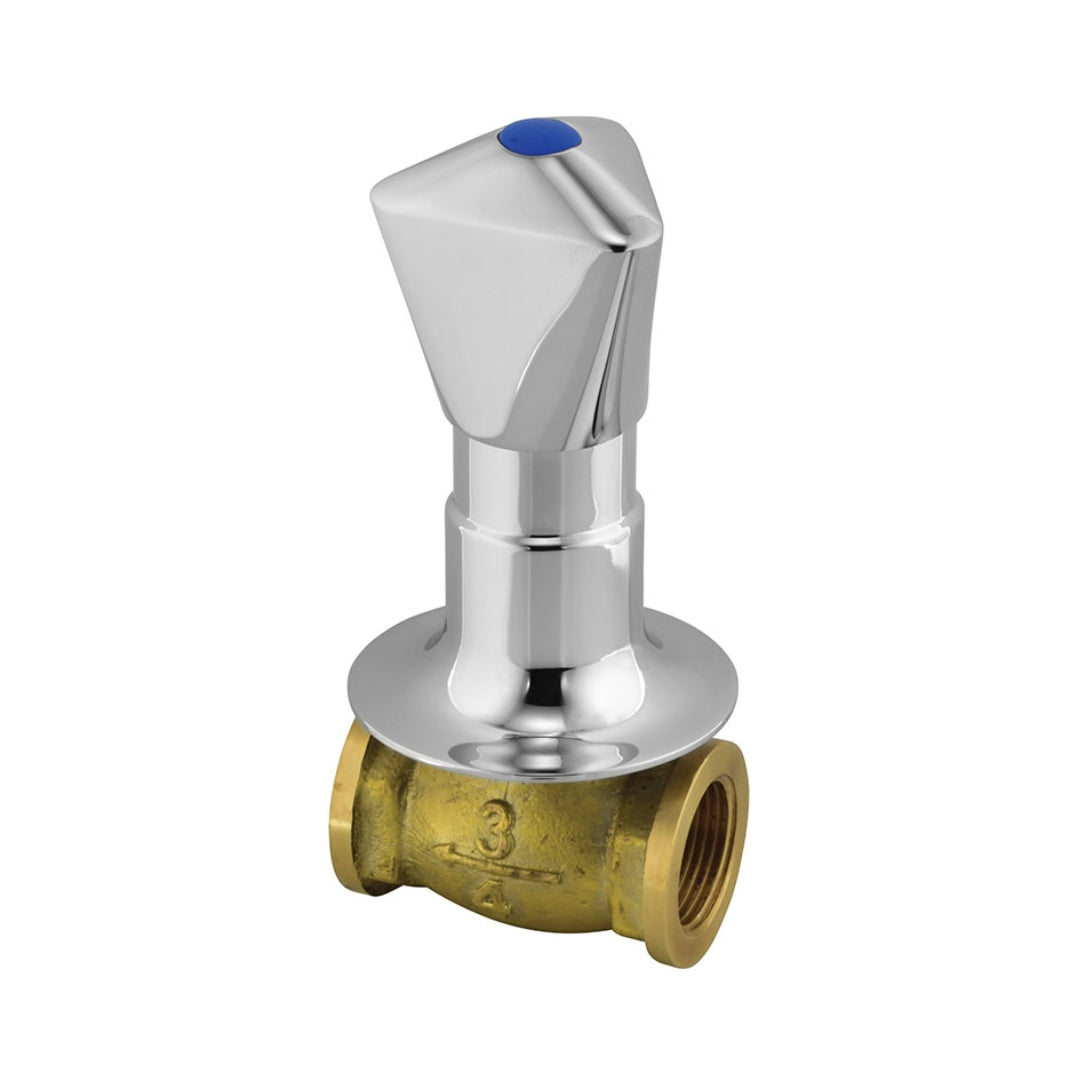 Essco Basin Area Stop Valve Tropical TQT-CHR-514C - Chrome