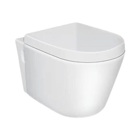 Hindware Wall Mounted White Closet WC Twilight 92092 WHITE with P-Trap
